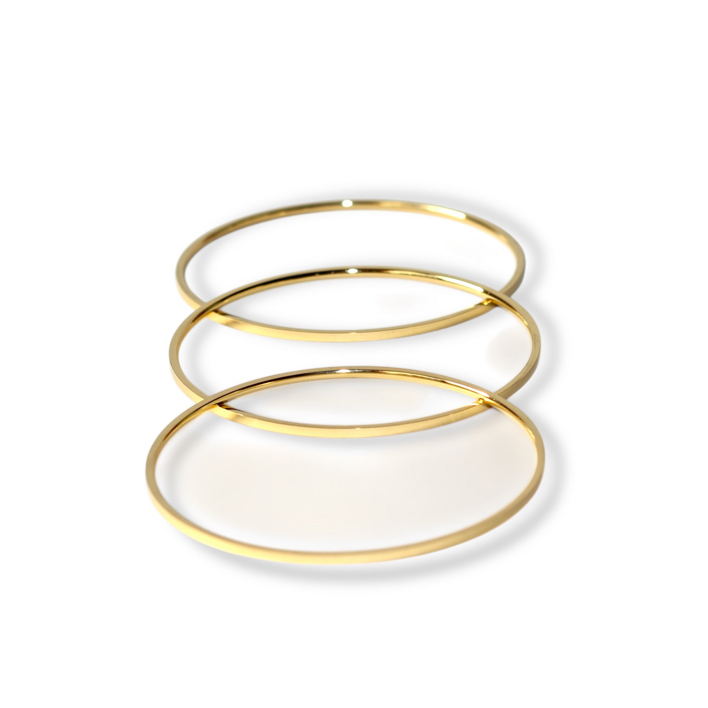 Altın Ajda Bilezik 3’lü 6.5cm