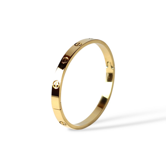 CRT Kalın Altın Kelepçe