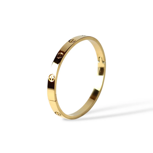 CRT Kalın Altın Kelepçe