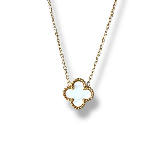 Beyaz Yonca Altın Set