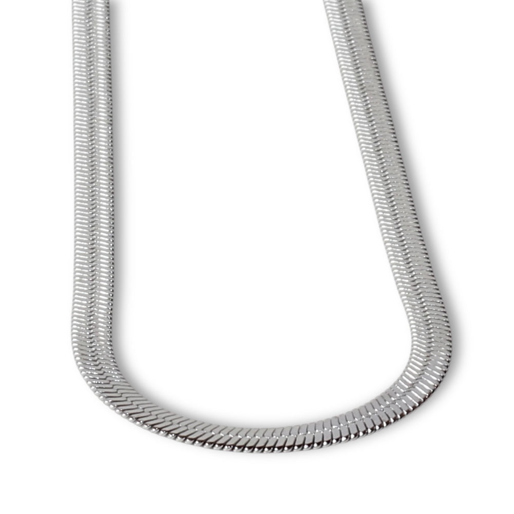 İtalyan Uzun Gümüş Kolye 65cm