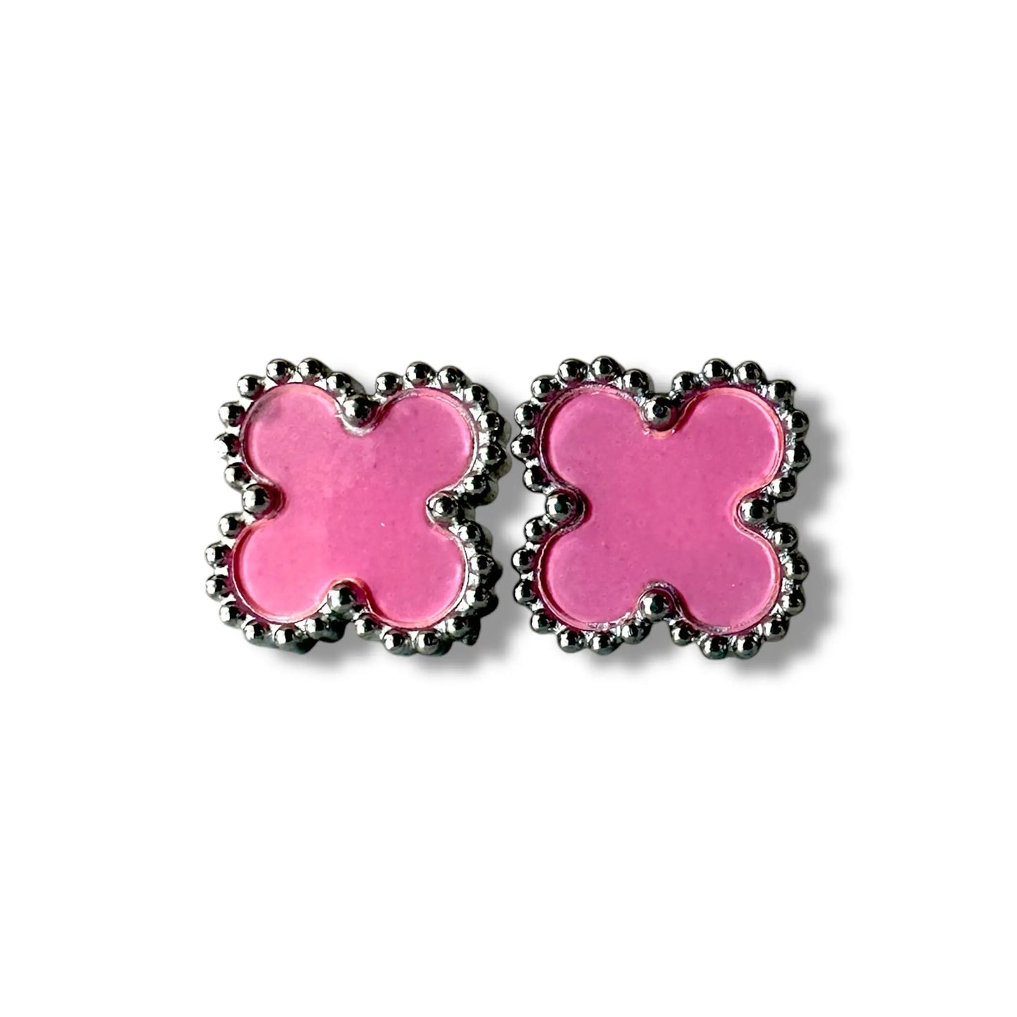 Pembe Yonca Gümüş Set