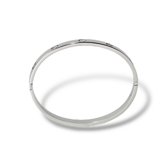 CRT Kalın Gümüş Kelepçe