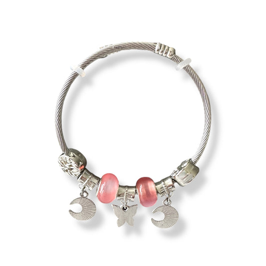 Pembe Ay Gümüş Pandora