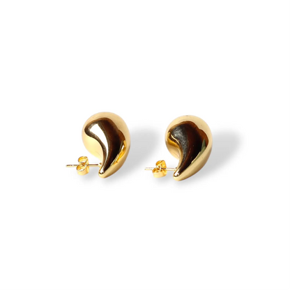 Küçük Damla Altın Küpe 2,5cm