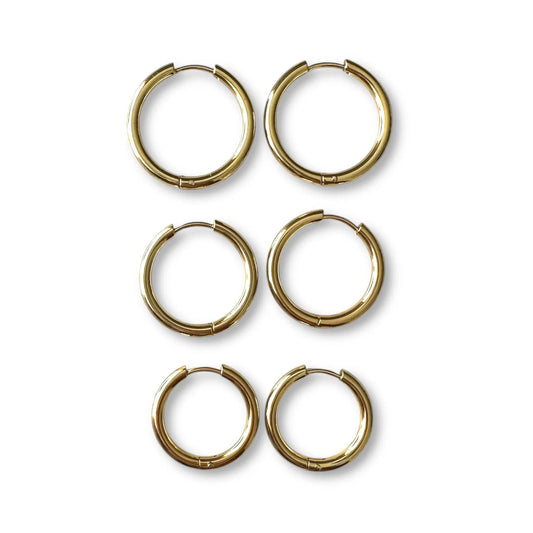 6’lı Halka Küpe Seti 1