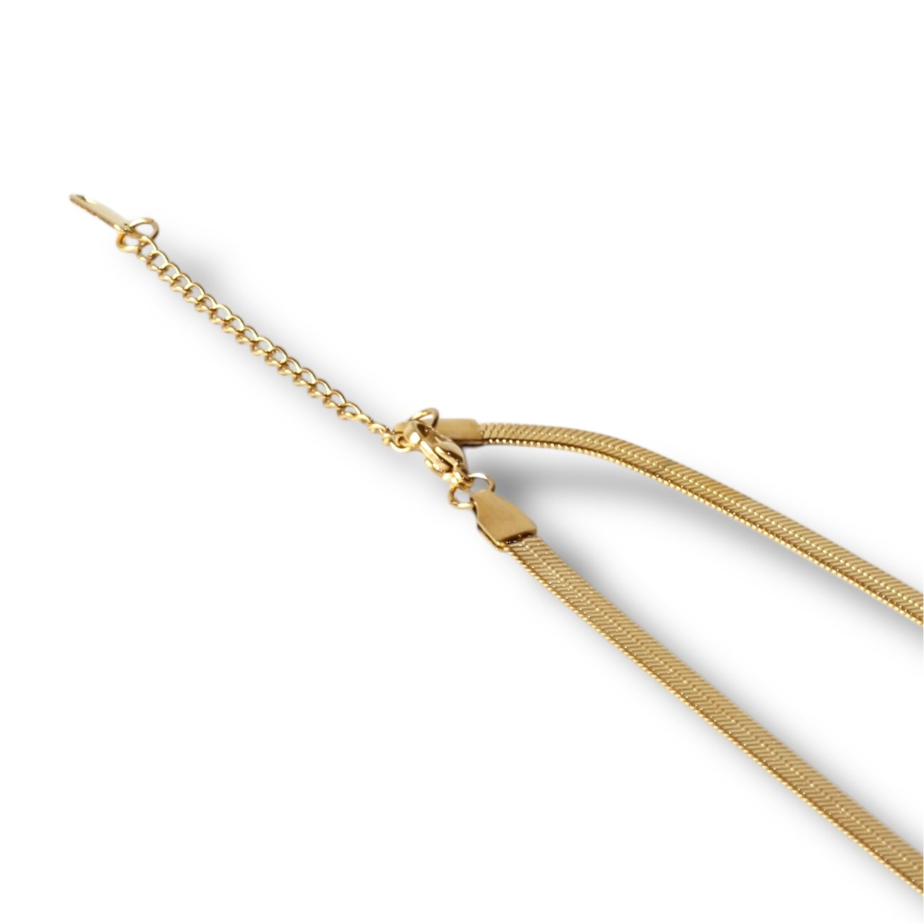 İtalyan Altın Uzun Kolye 60cm