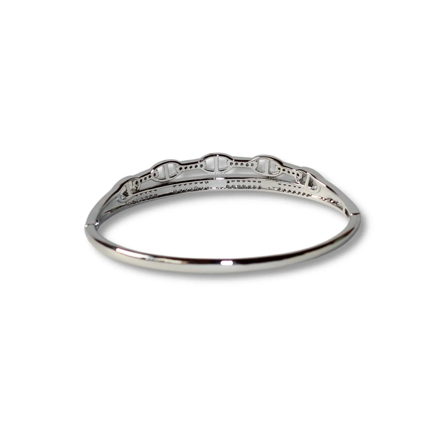 Çift Tasarım Taşlı Kelepçe