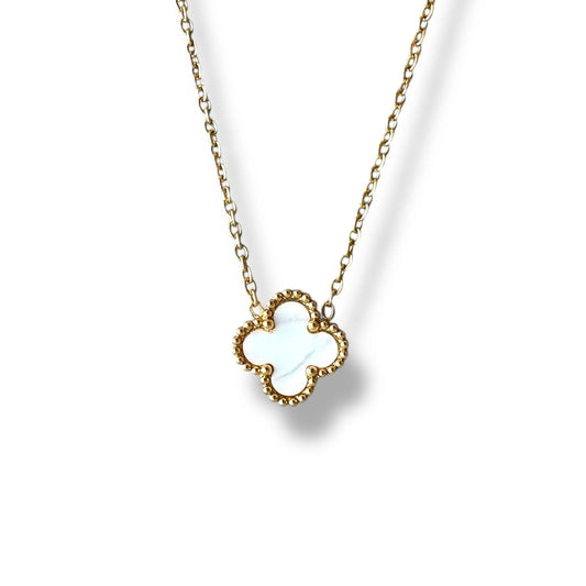 Beyaz Yonca Altın Set