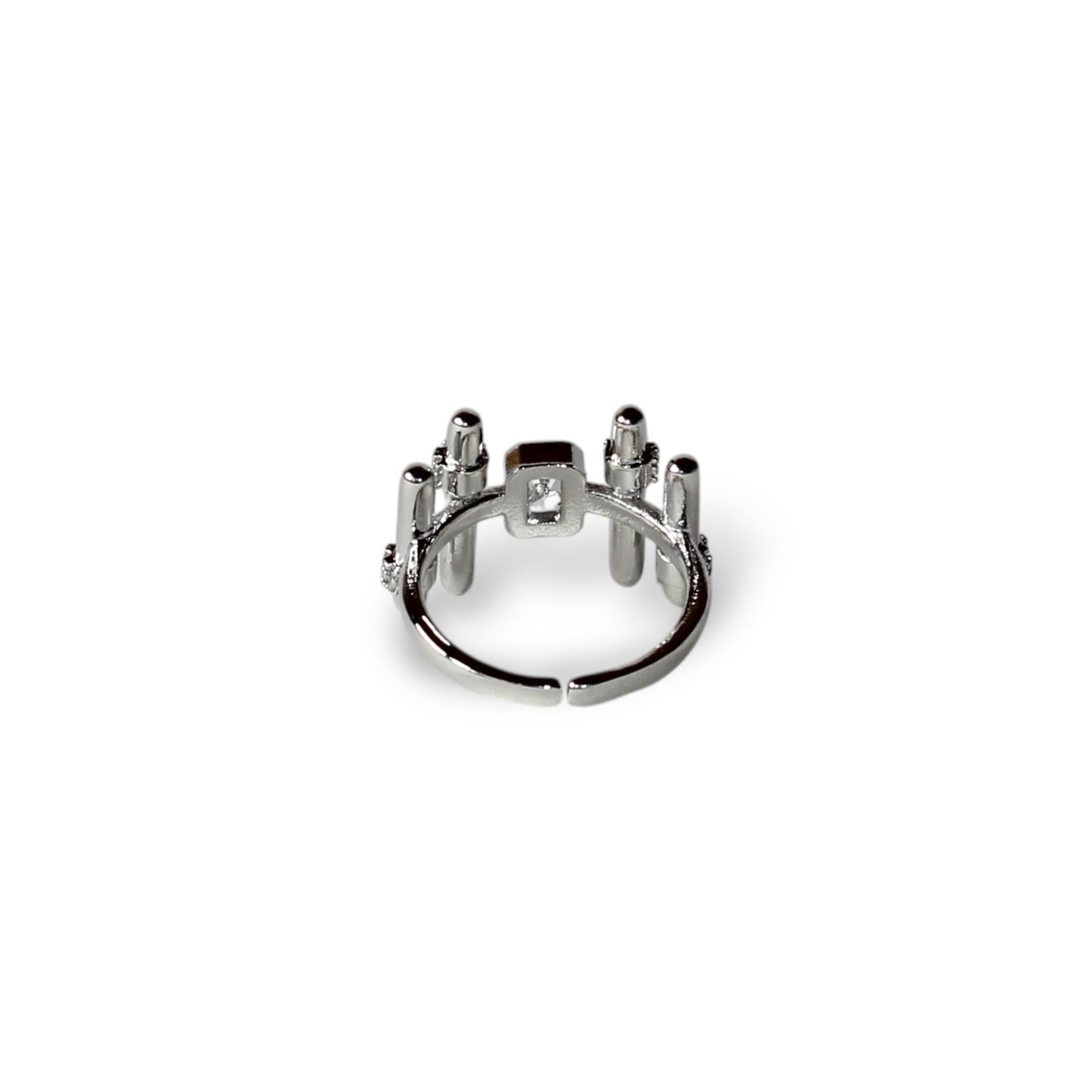 Gümüş Uydu Yüzük