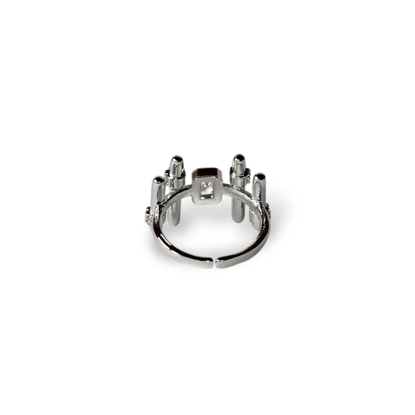 Gümüş Uydu Yüzük