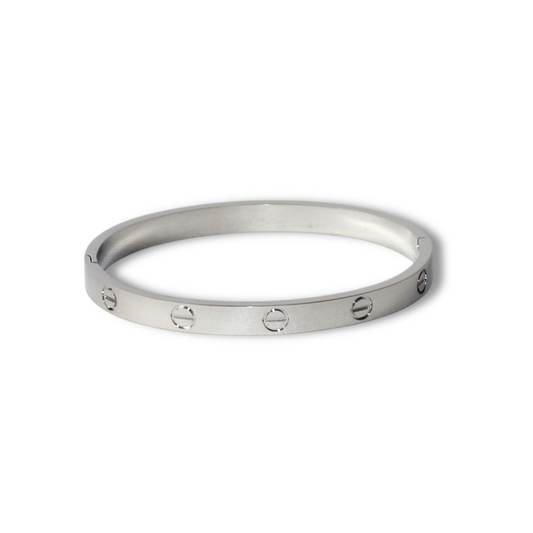 CRT Kalın Gümüş Kelepçe