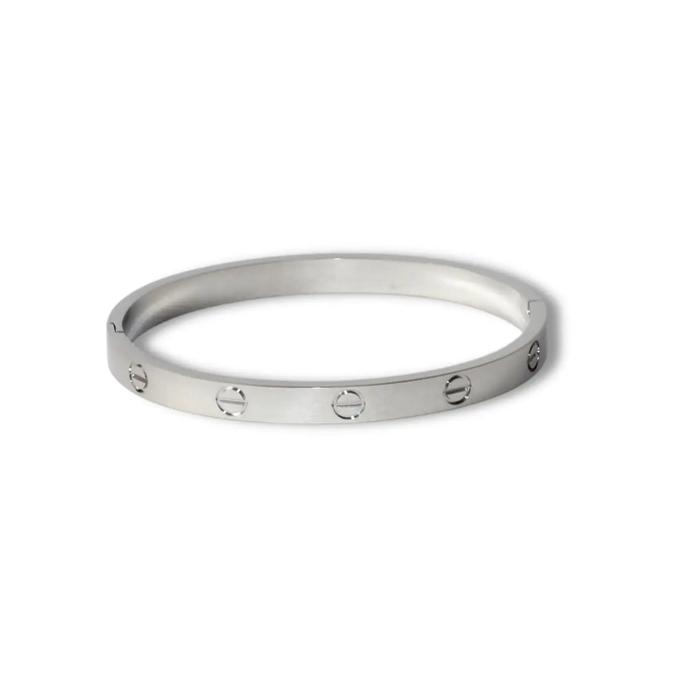 CRT Kalın Gümüş Kelepçe