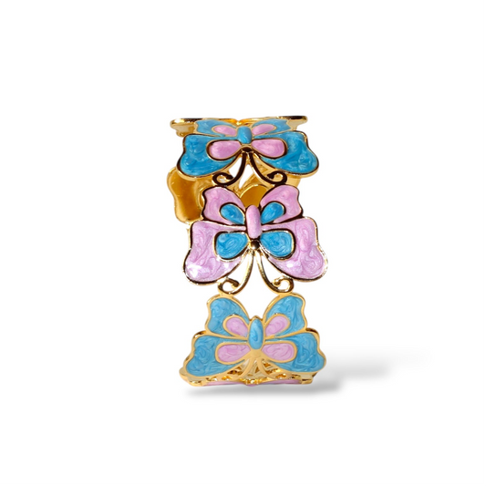 Pastel Mavisi Kelebek Kelepçe