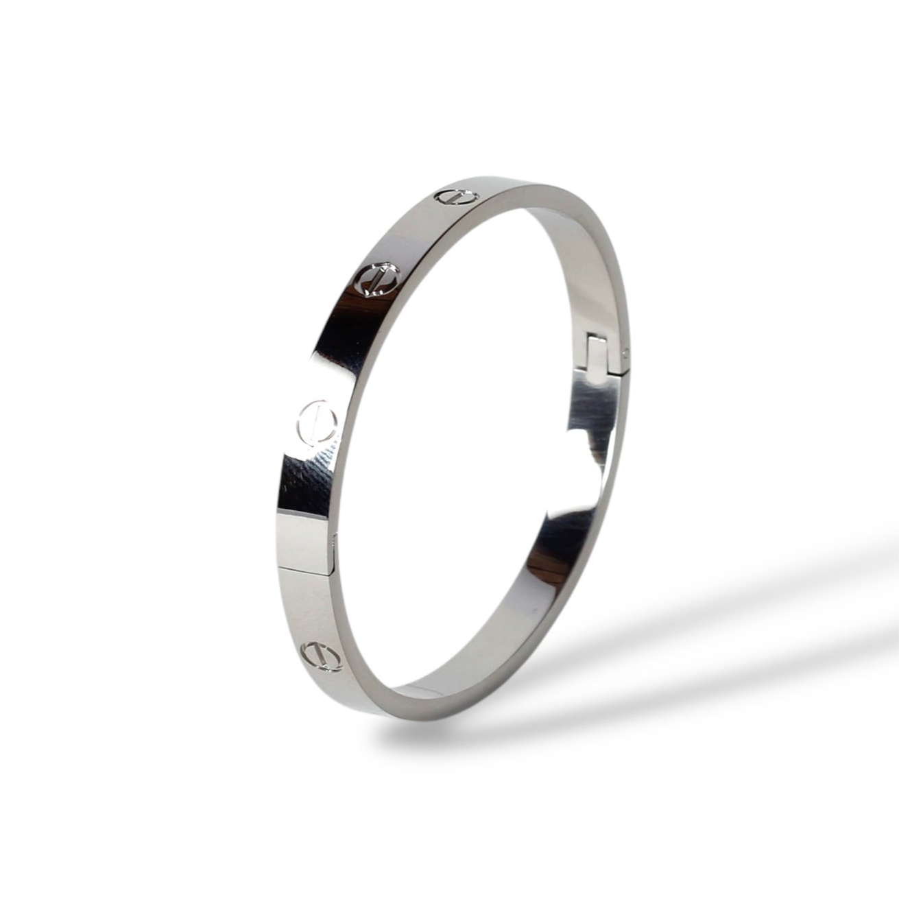 CRT Kalın Gümüş Kelepçe