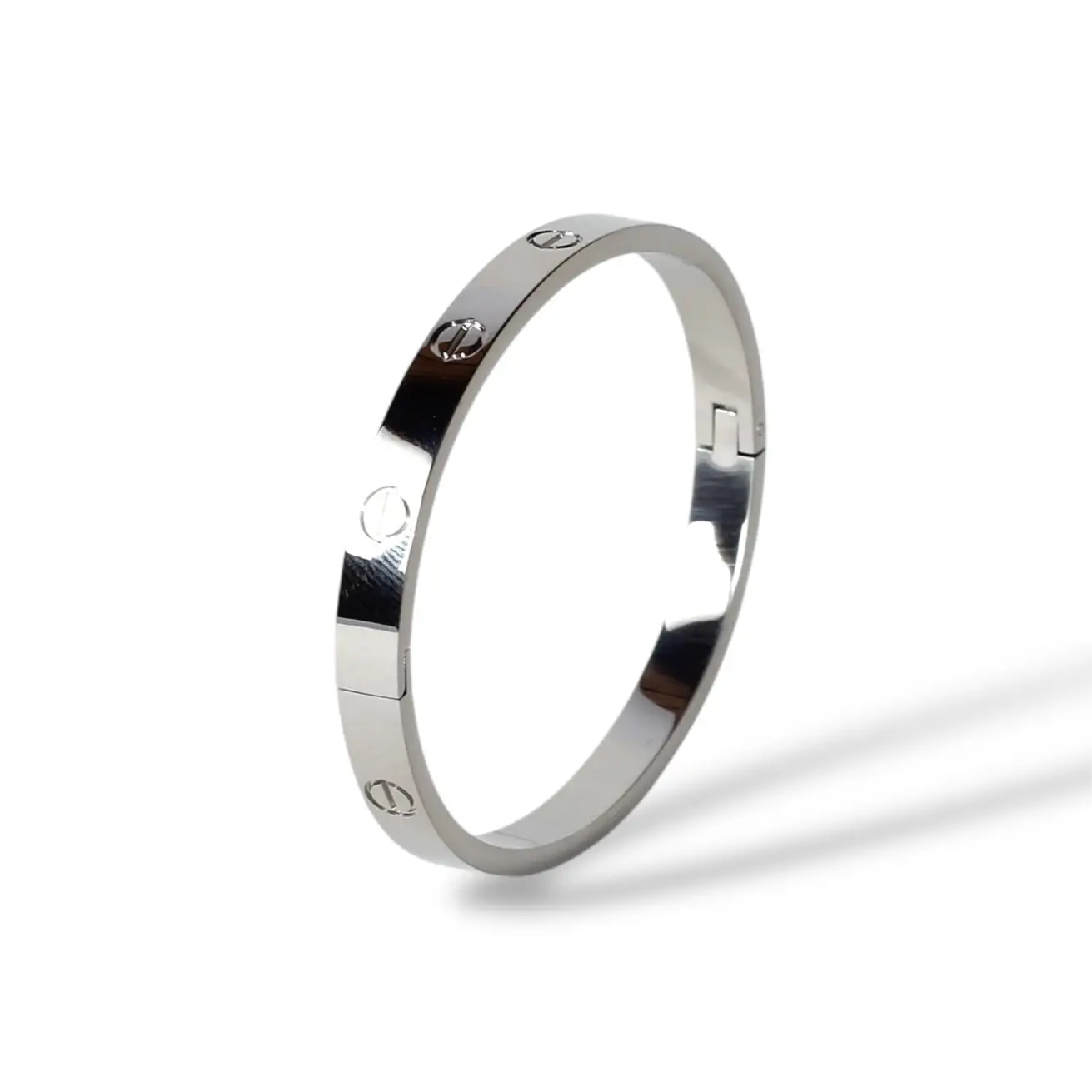 CRT Kalın Gümüş Kelepçe