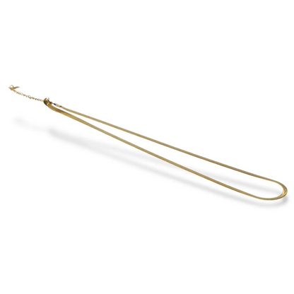İtalyan Altın Uzun Kolye 60cm
