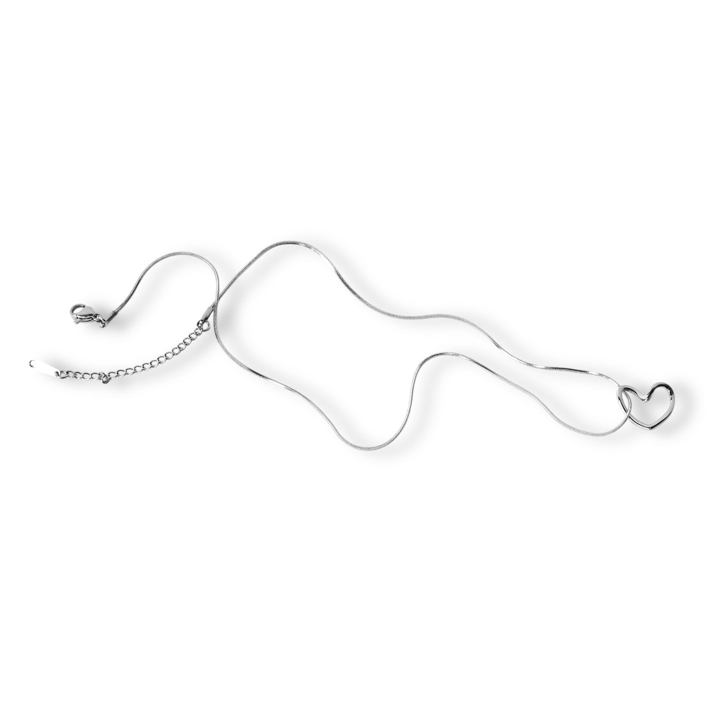 Gümüş Kalp Kolyesi