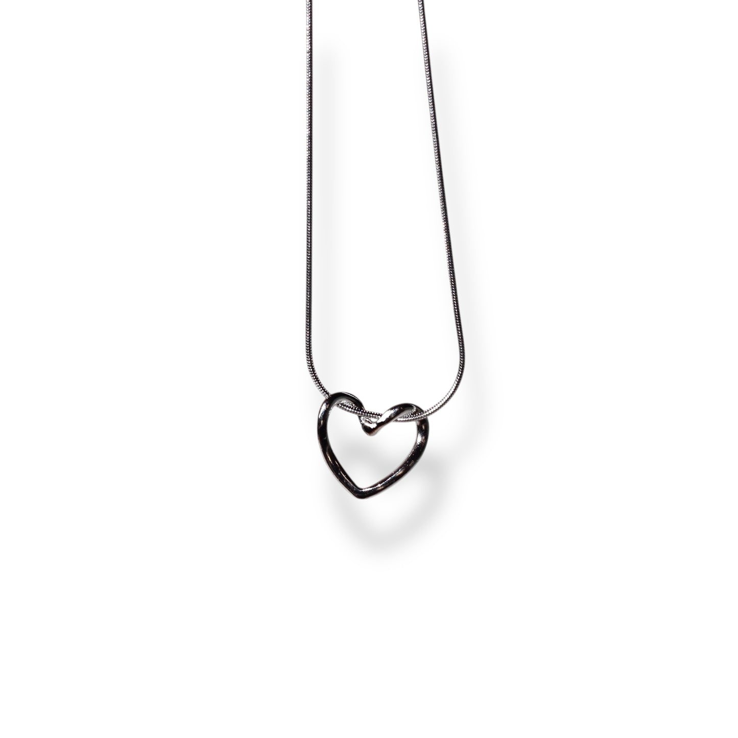 Gümüş Kalp Kolyesi