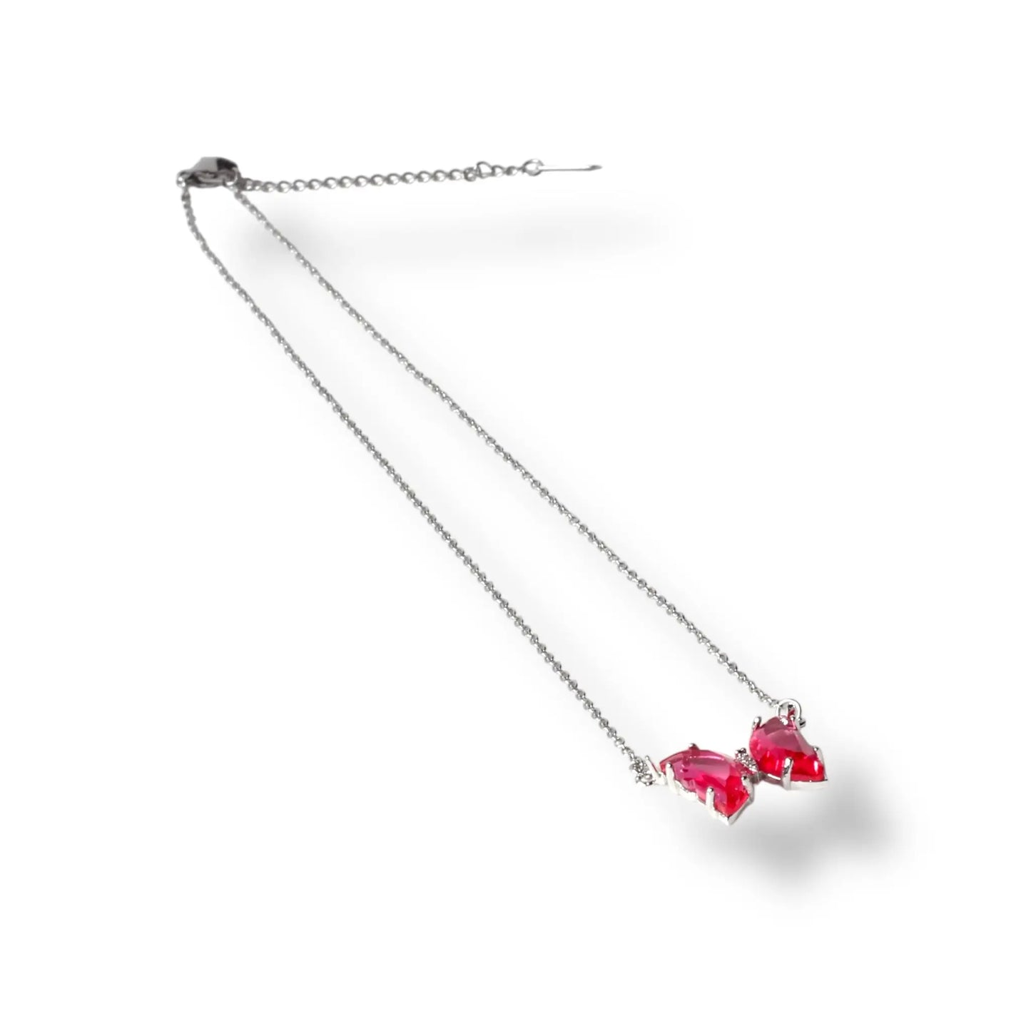 Ateş Kelebek Gümüş Kolye